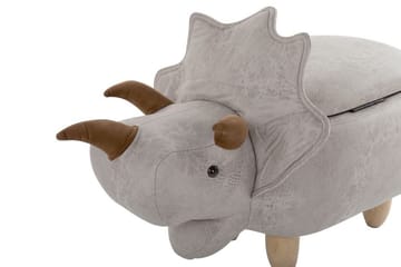 Daesia Sittpuff med Förvaring - Grå - Möbler - Fåtölj & stolar - Pall & puff - Sittpuff