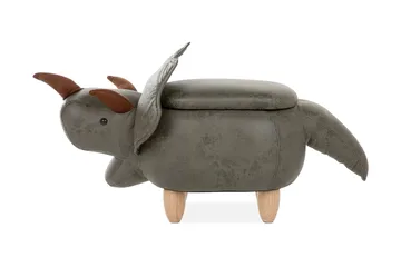 Daesia Sittpuff med Förvaring - Grön - Möbler - Fåtölj & stolar - Pall & puff - Sittpuff