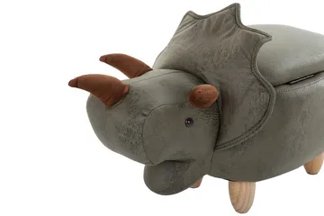 Daesia Sittpuff med Förvaring - Grön - Möbler - Fåtölj & stolar - Pall & puff - Sittpuff