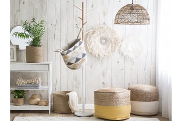 Dalama Sittpuff 46 cm - Beige - Möbler - Fåtölj & stolar - Pall & puff - Sittpuff