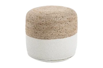 Dalama Sittpuff 46 cm - Beige - Möbler - Fåtölj & stolar - Pall & puff - Sittpuff