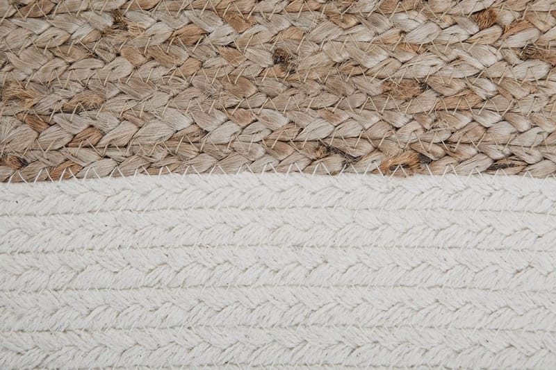 Dalama Sittpuff 46 cm - Beige - Möbler - F åtölj & stolar - Pall & puff - Sittpuff