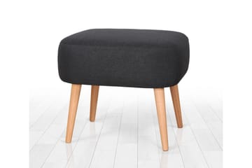 Demopolis Sittpuff 50 cm - Mörkgrå - Möbler - Fåtölj & stolar - Pall & puff - Sittpuff