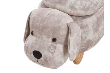 Doggy Sittpuff med Förvaring - Beige - Möbler - Fåtölj & stolar - Pall & puff - Sittpuff