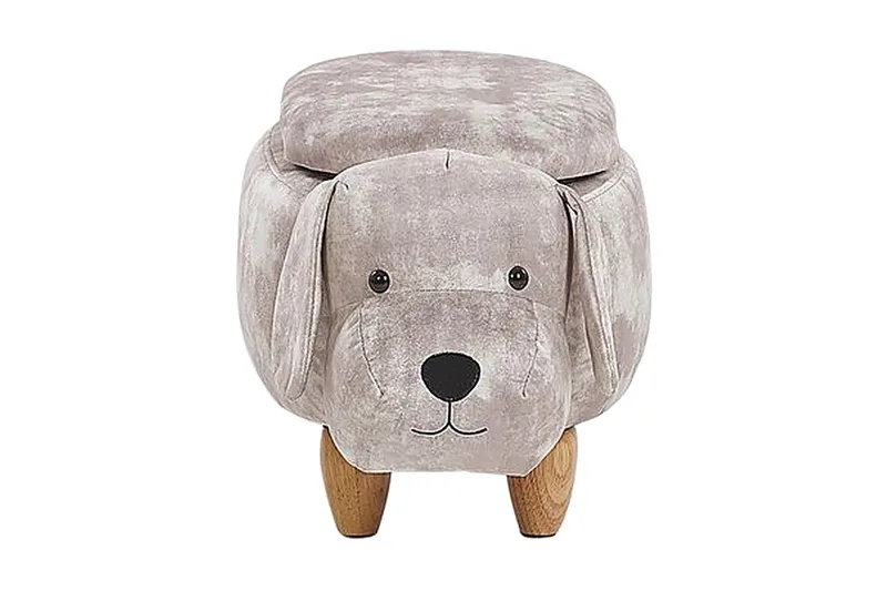 Doggy Sittpuff med Förvaring - Beige - Möbler - Fåtölj & stolar - Pall & puff - Sittpuff