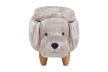 Doggy Sittpuff med Förvaring - Beige - Möbler - Fåtölj & stolar - Pall & puff - Sittpuff