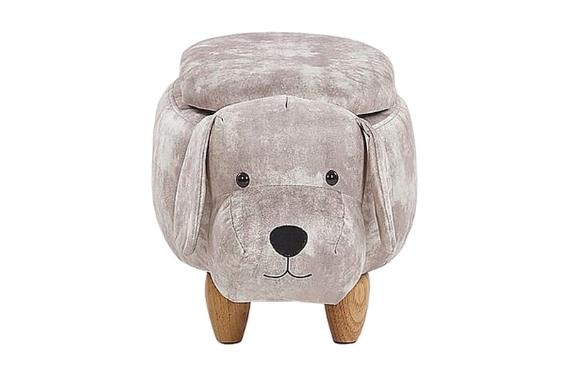 Doggy Sittpuff med Förvaring - Beige - Möbler - Fåtölj & stolar - Pall & puff - Sittpuff