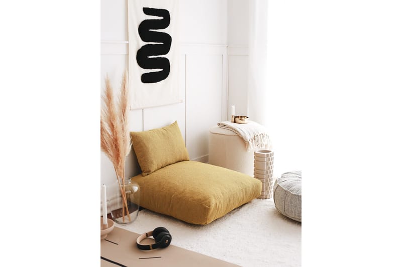 Dokuma Sittpuff 70 cm, Senap