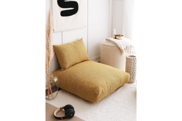 Dokuma Sittpuff 70 cm - Senap - Möbler - Fåtölj & stolar - Pall & puff - Sittpuff