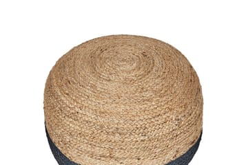 Sittpuff Duki Natur/Beige/Blå - Natur/Beige/Blå - Möbler - Fåtölj & stolar - Pall & puff - Sittpuff