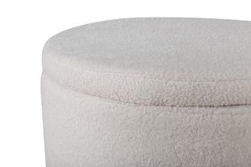 Dunken Sittpuff - Benvit - Möbler - Fåtölj & stolar - Pall & puff - Sittpuff
