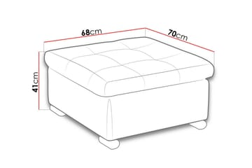 Dynir Puff - Grön - Möbler - Fåtölj & stolar - Pall & puff - Sittpuff