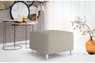 Eifion Sittpuff Beige - Möbler - Fåtölj & stolar - Pall & puff - Sittpuff