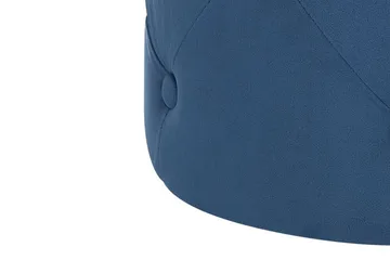 Emmerlyn Sittpuff Sammet - Blå - Möbler - Fåtölj & stolar - Pall & puff - Sittpuff