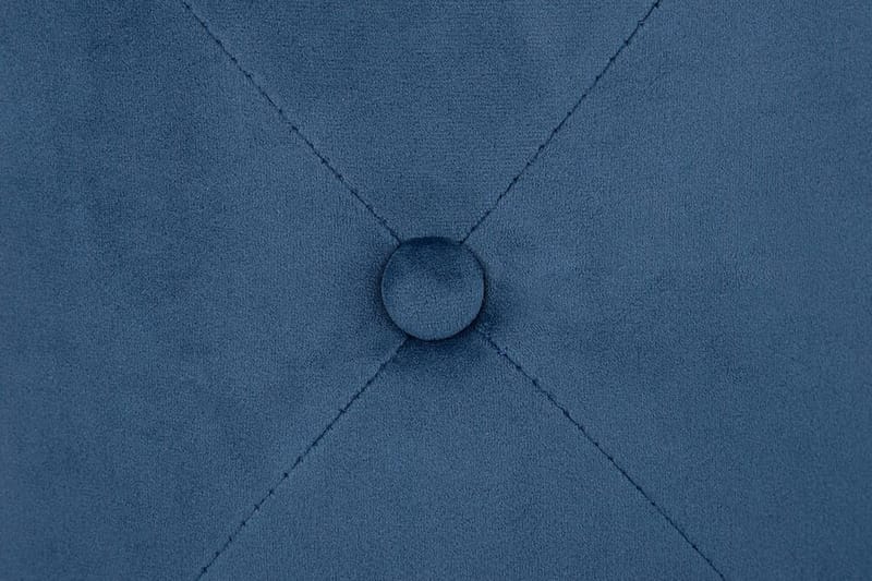 Emmerlyn Sittpuff Sammet - Blå - Möbler - Fåtölj & stolar - Pall & puff - Sittpuff