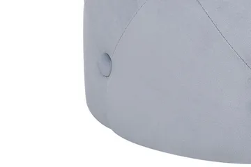 Emmerlyn Sittpuff Sammet - Grå - Möbler - Fåtölj & stolar - Pall & puff - Sittpuff