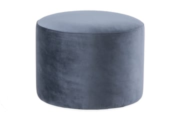 Fotpall Villeny - Blå - Möbler - Fåtölj & stolar - Pall & puff - Sittpuff