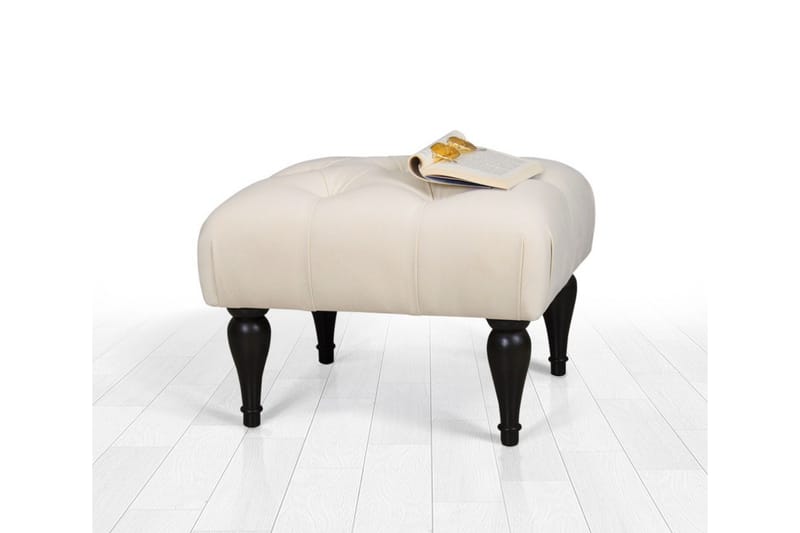 Frankfort Sittpuff 51 cm - Beige - Möbler - Fåtölj & stolar - Pall & puff - Sittpuff