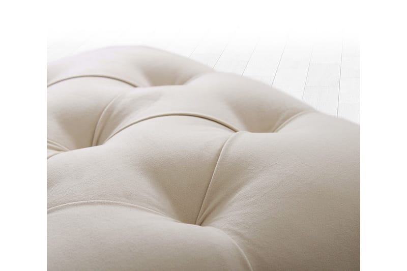 Frankfort Sittpuff 51 cm - Beige - Möbler - Fåtölj & stolar - Pall & puff - Sittpuff