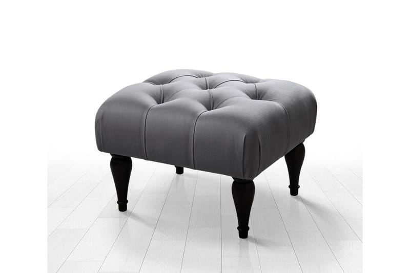Frankfort Sittpuff 51 cm - Grå - Möbler - Fåtölj & stolar - Pall & puff - Sittpuff