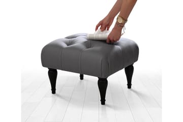 Frankfort Sittpuff 51 cm - Grå - Möbler - Fåtölj & stolar - Pall & puff - Sittpuff