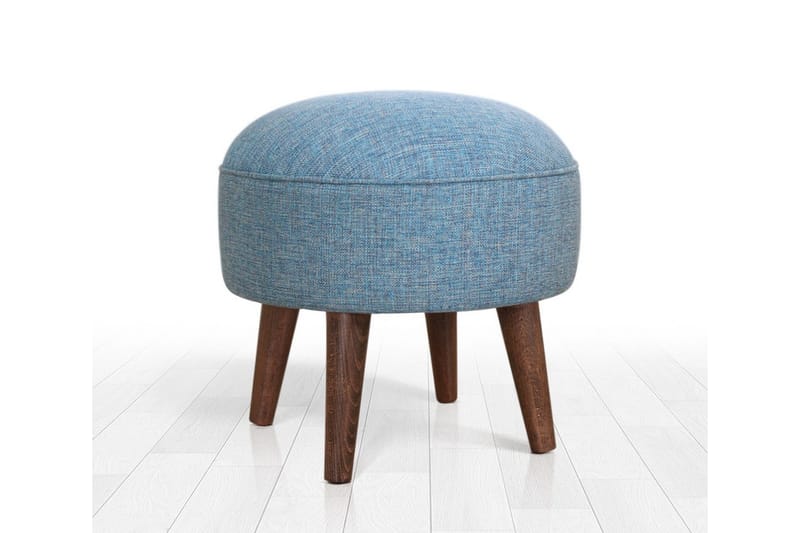 Fredericton Sittpuff 45 cm - Blå - Möbler - Fåtölj & stolar - Pall & puff - Sittpuff