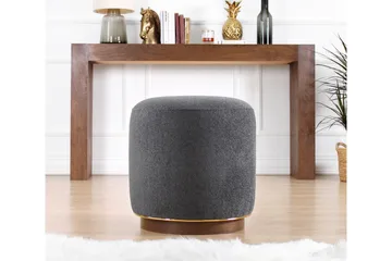 Galena Sittpuff 42 cm - Grå - Möbler - Fåtölj & stolar - Pall & puff - Sittpuff