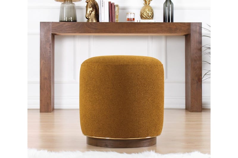 Galena Sittpuff 42 cm - Olivgrön - Möbler - Fåtölj & stolar - Pall & puff - Sittpuff