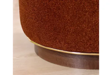 Galena Sittpuff 42 cm - Röd - Möbler - Fåtölj & stolar - Pall & puff - Sittpuff