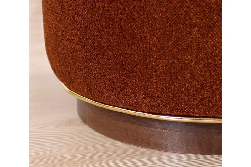 Galena Sittpuff 42 cm - Röd - Möbler - Fåtölj & stolar - Pall & puff - Sittpuff