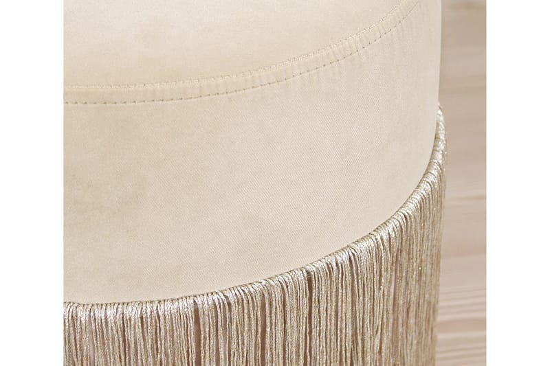 Glassboro Sittpuff 40 cm - Beige - Möbler - Fåtölj & stolar - Pall & puff - Sittpuff