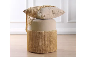 Glassboro Sittpuff 40 cm - Guld - Möbler - Fåtölj & stolar - Pall & puff - Sittpuff