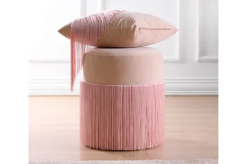 Glassboro Sittpuff 40 cm - Rosa - Möbler - Fåtölj & stolar - Pall & puff - Sittpuff