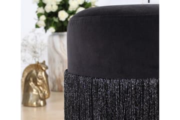 Glassboro Sittpuff 40 cm - Svart - Möbler - Fåtölj & stolar - Pall & puff - Sittpuff