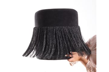 Glassboro Sittpuff 40 cm - Svart - Möbler - Fåtölj & stolar - Pall & puff - Sittpuff