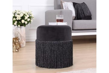 Glassboro Sittpuff 40 cm - Svart - Möbler - Fåtölj & stolar - Pall & puff - Sittpuff