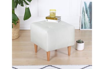 Grants Sittpuff 43 cm - Beige - Möbler - Fåtölj & stolar - Pall & puff - Sittpuff