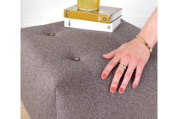 Grants Sittpuff 43 cm - Brun - Möbler - Fåtölj & stolar - Pall & puff - Sittpuff