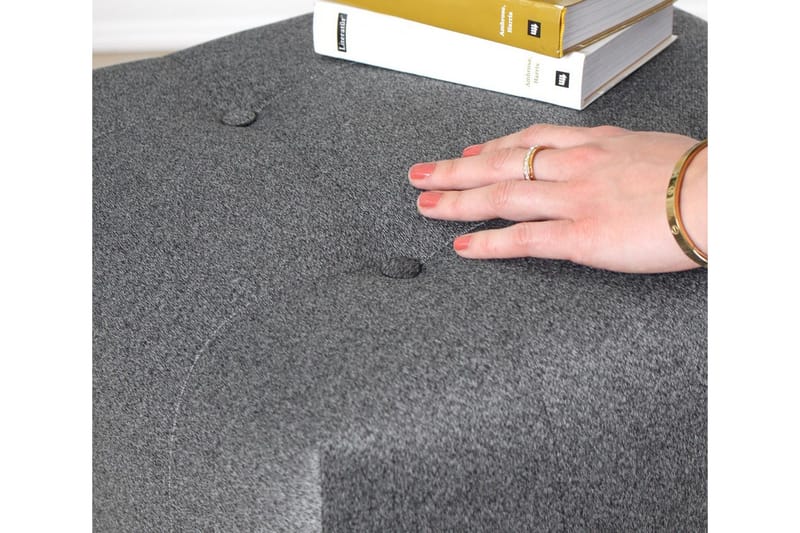 Grants Sittpuff 43 cm - Grå - Möbler - Fåtölj & stolar - Pall & puff - Sittpuff