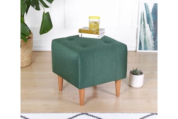 Grants Sittpuff 43 cm - Grön - Möbler - Fåtölj & stolar - Pall & puff - Sittpuff