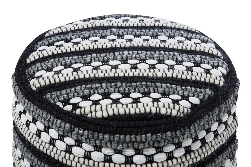 Guntur Sittpuff 41 cm - Vit - Möbler - Fåtölj & stolar - Pall & puff - Sittpuff