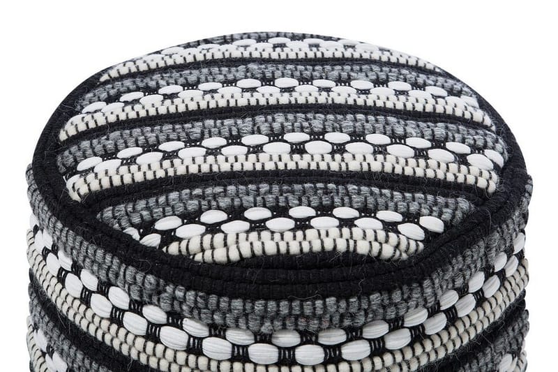 Guntur Sittpuff 41 cm - Vit - Möbler - Fåtölj & stolar - Pall & puff - Sittpuff