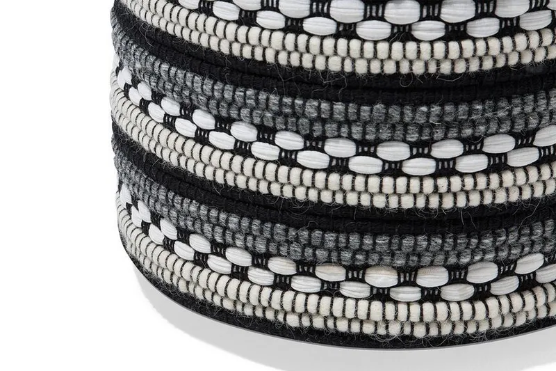 Guntur Sittpuff 41 cm - Vit - Möbler - Fåtölj & stolar - Pall & puff - Sittpuff