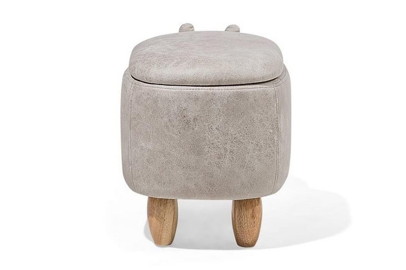 Hippo Sittpuff 32 cm - Grå - Möbler - Fåtölj & stolar - Pall & puff - Sittpuff