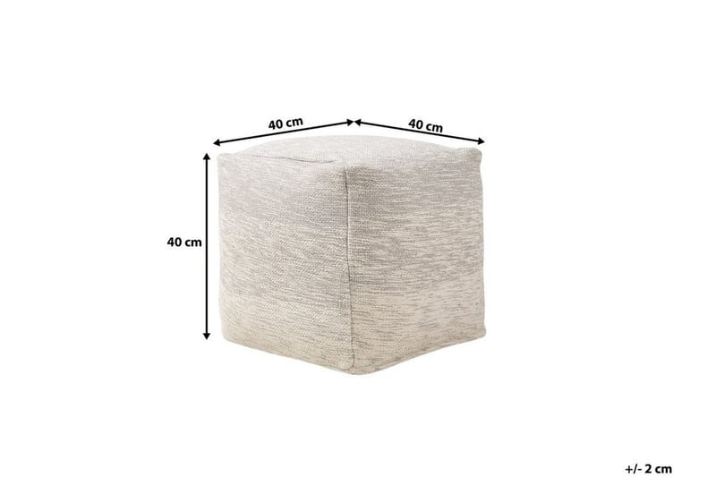 Hirri Sittpuff 40 cm - Grå - Möbler - Fåtölj & stolar - Pall & puff - Sittpuff