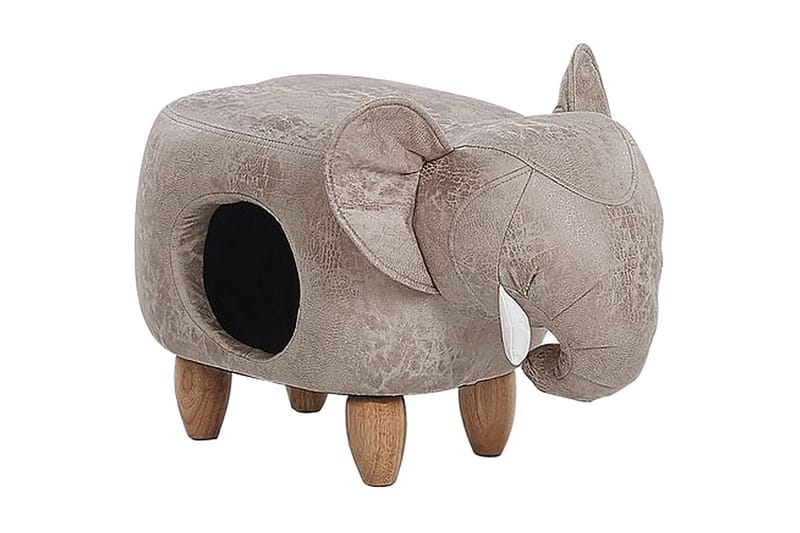 Jumbola Sittpuff - Grå - Möbler - Fåtölj & stolar - Pall & puff - Sittpuff