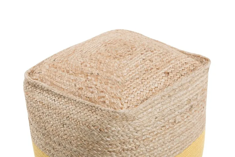 Kirama Sittpuff 44 cm - Beige - Möbler - Fåtölj & stolar - Pall & puff - Sittpuff