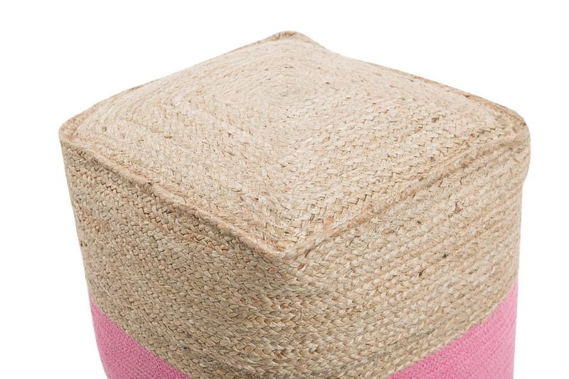 Kirama Sittpuff 44 cm - Beige - Möbler - Fåtölj & stolar - Pall & puff - Sittpuff