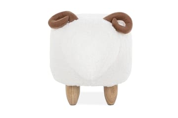 Kobara Sittpuff - Vit - Möbler - Fåtölj & stolar - Pall & puff - Sittpuff