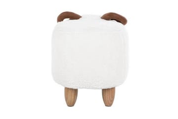 Kobara Sittpuff - Vit - Möbler - Fåtölj & stolar - Pall & puff - Sittpuff